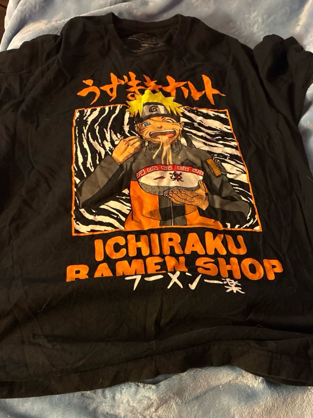 Black Naruto Ichiraku Ramen Shop Graphic Tee